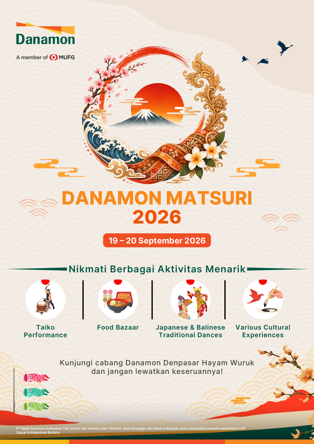 Baner Danamon Matsuri